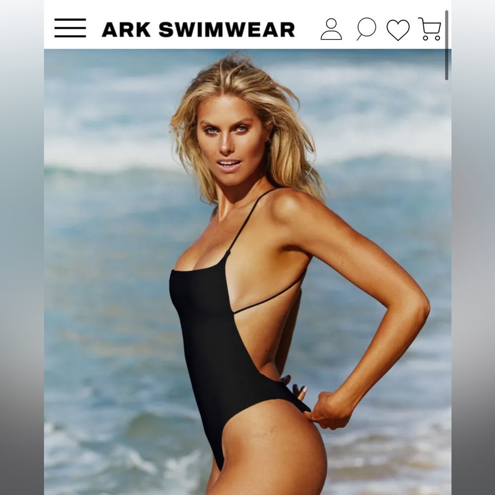 Ark Swimwear Black One-Piece Swimsuit